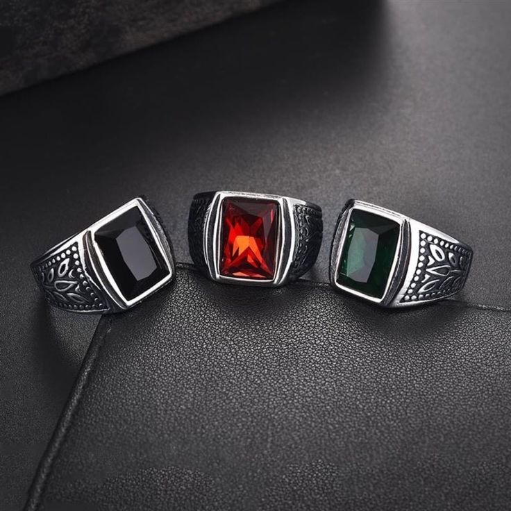 Men's assorted rings